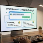 OFCC Meaning in Text