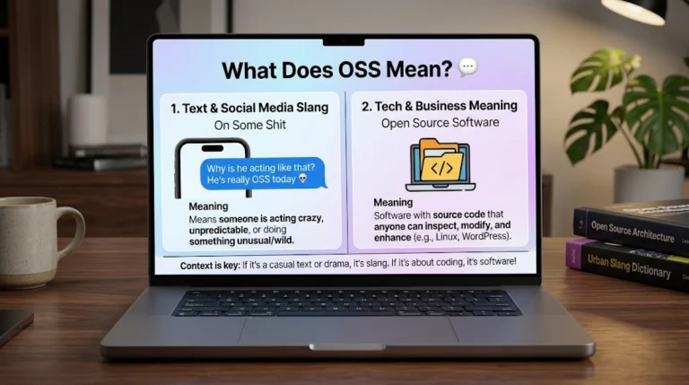 OSS Meaning in Text