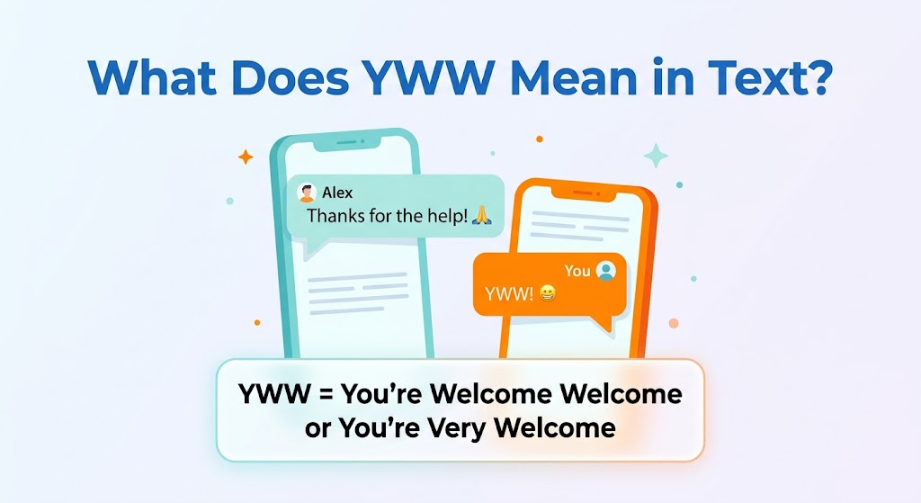 YWW Meaning in Text