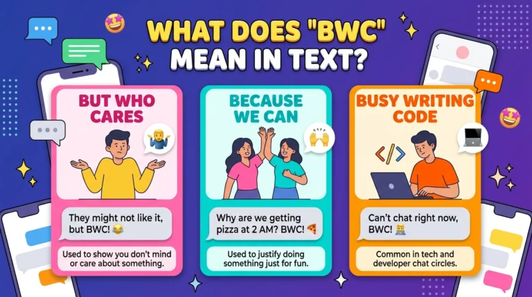 BWC Meaning in Text