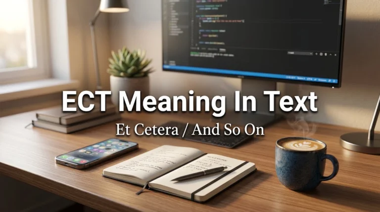 ECT Meaning in Text