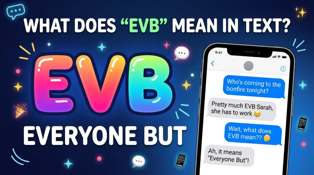 EVB Meaning in Text