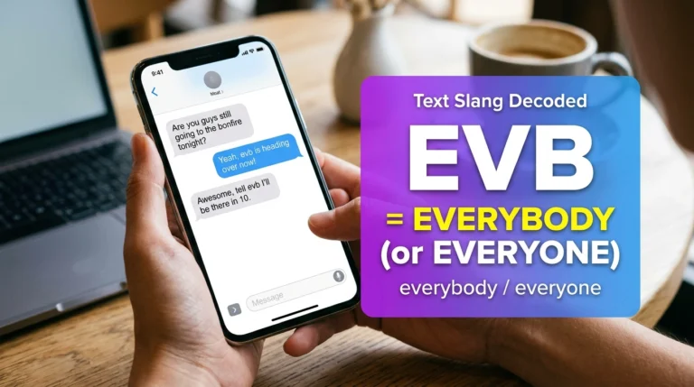 EVB Meaning in Text