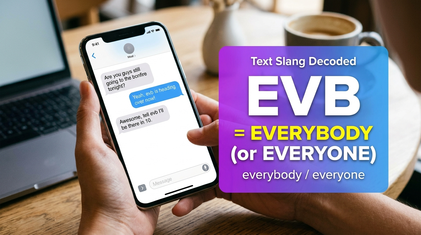 EVB Meaning in Text