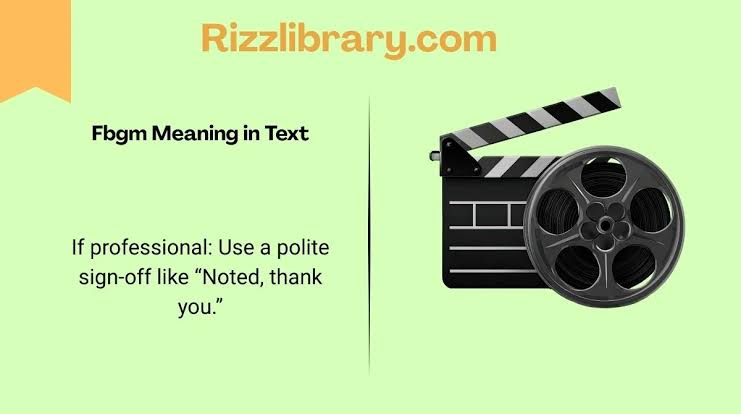 FBGM Meaning in Text