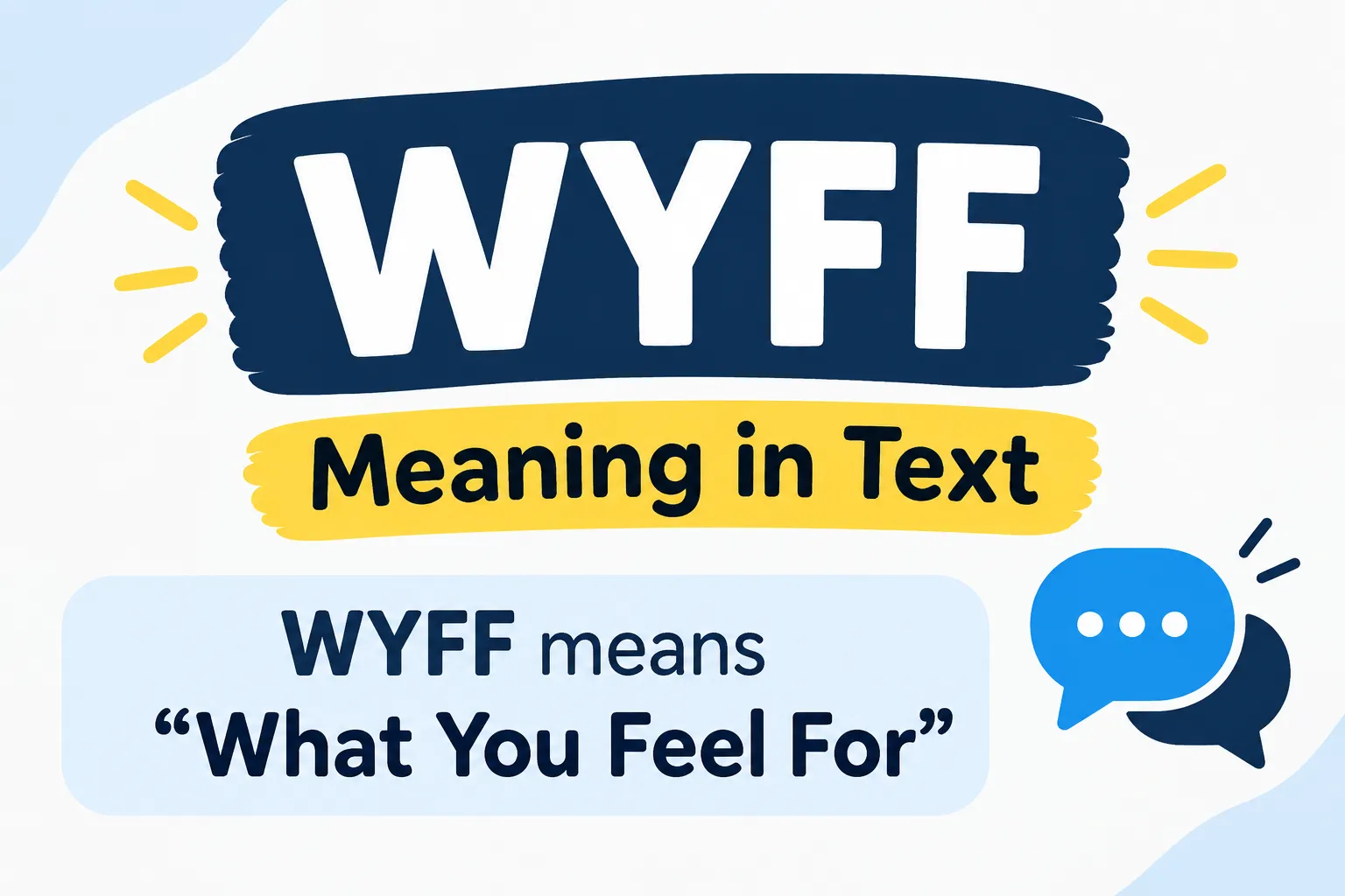 WYFF Meaning in Text