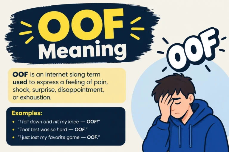 OOF Meaning