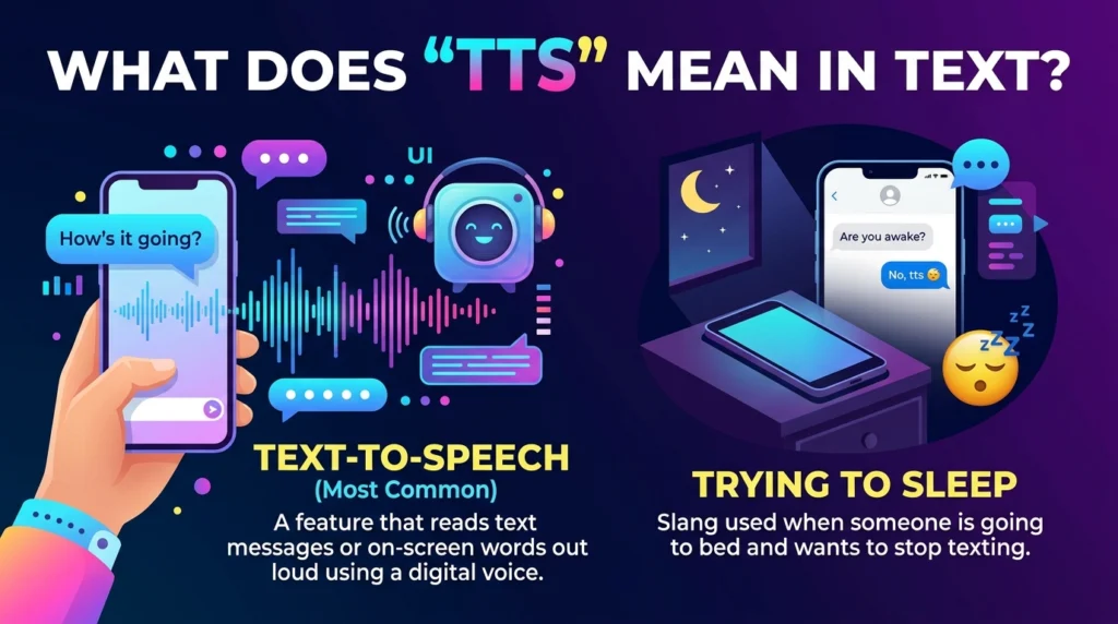 TTS Meaning in Text