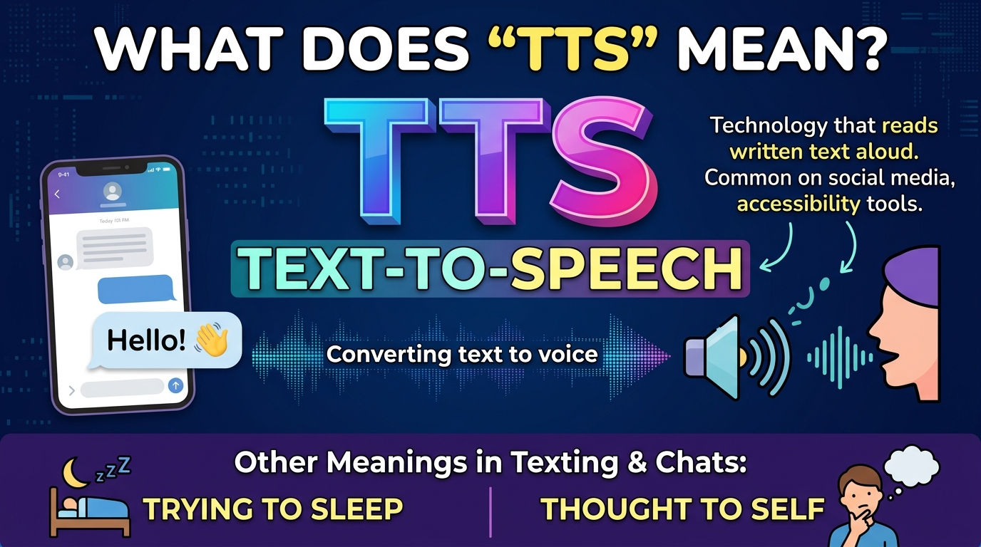 TTS Meaning in Text