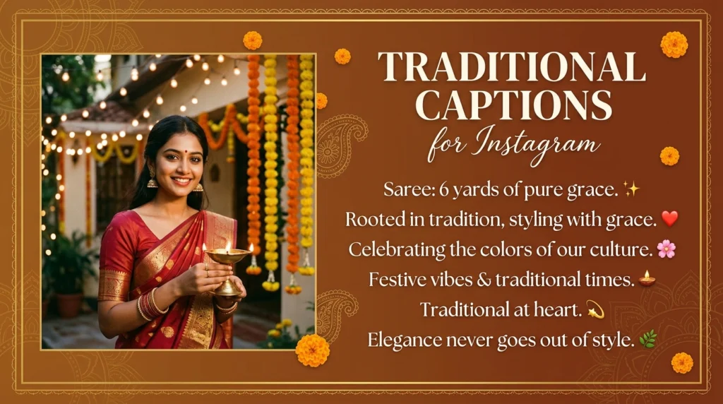 Traditional Captions For Instagram