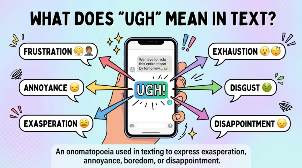 UGH Meaning in Text