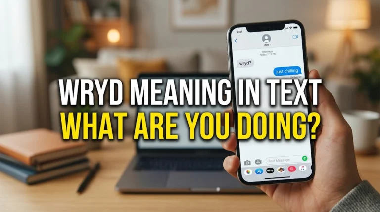 WRYD Meaning in Text