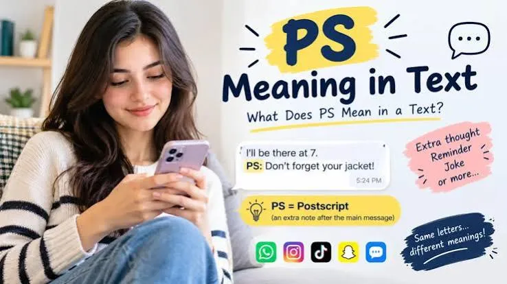 PS Meaning in Text